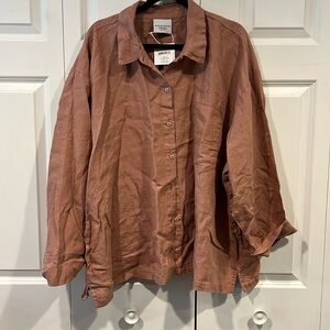 NWT Parachute Linen Top